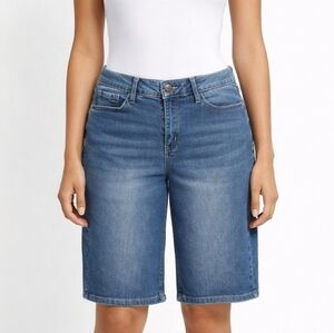 Copperflash Denim Shorts Curvy Bermuda Size 10